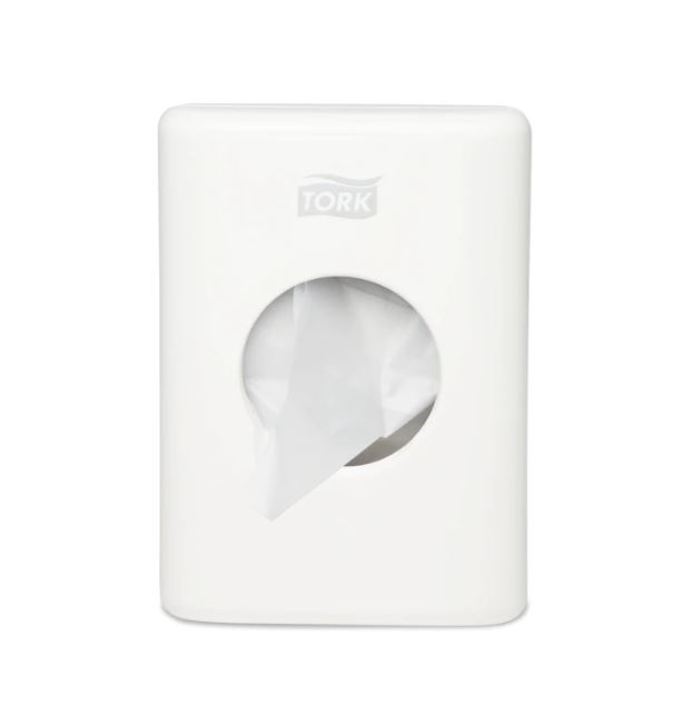TORK zásobník na hygienické sáčky plast bílý 566000