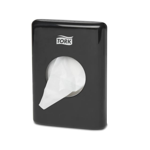TORK zásobník na hygienické sáčky plast černý 566008
