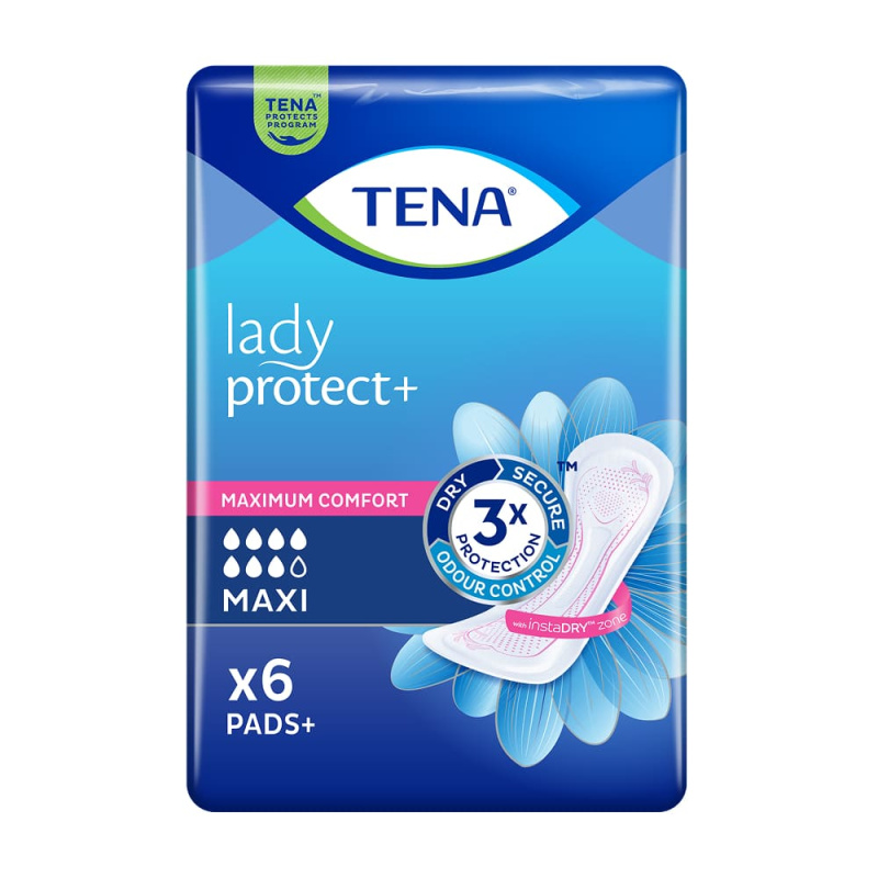 TENA Lady Protect+ Maxi ink.vložky 6ks 760929