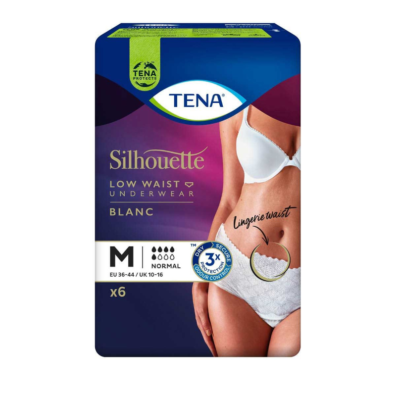 TENA Silhouette normal blanc 6 kusů 795506