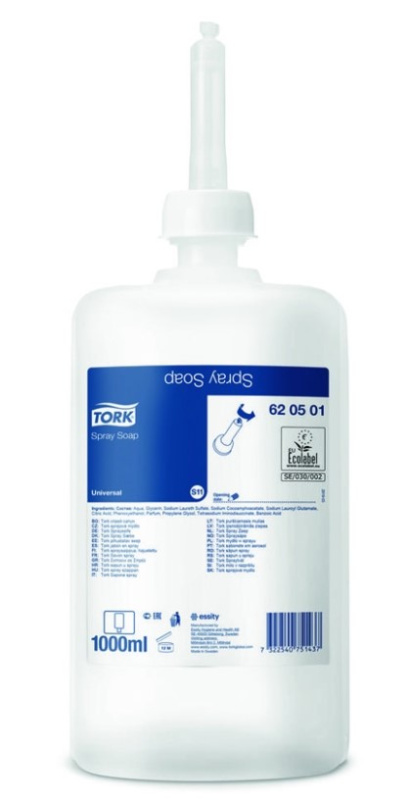 Tork - sprejové mýdlo do zásobníku - 1000 ml