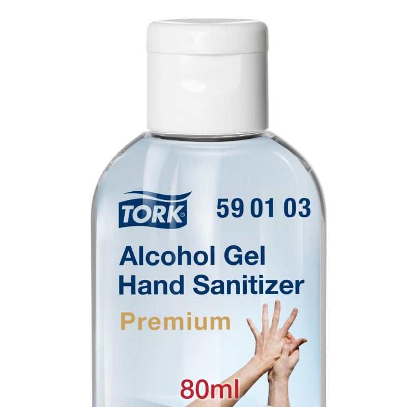 Alkoholová gelová dezinfekce Tork, 80 ml