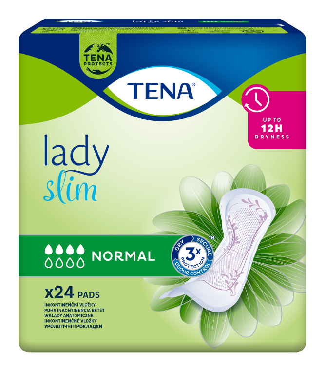 Tena Lady Slim Normal inkontinenční vložky 24 ks
