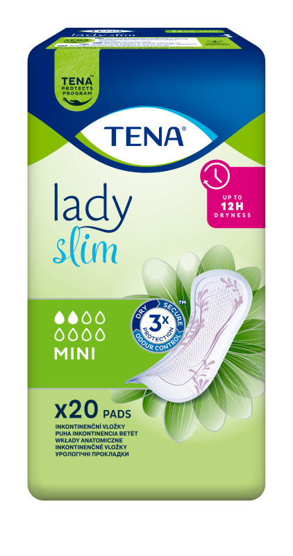 Tena Lady Slim Mini inkontinenční vložky 20 ks