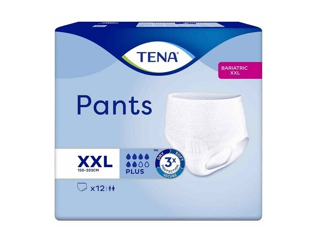 TENA Pants Bariatr.Plus XXL ink.kalh. 12ks 792862