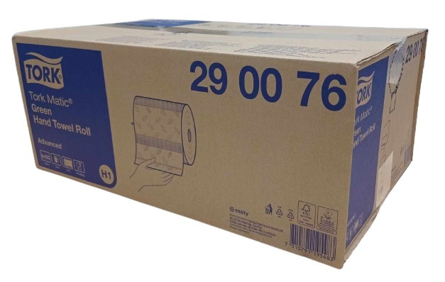 TORK Matic zelené papírové ručníky H1 290076/120076