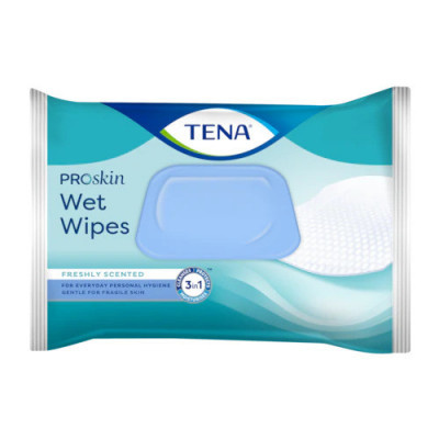 TENA Wet wipes vlhčené ubrousky 48 kusů 8339