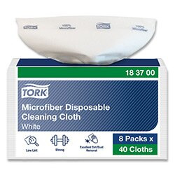 Tork - jednorázová utěrka - 295 x 340 mm, 40 ks