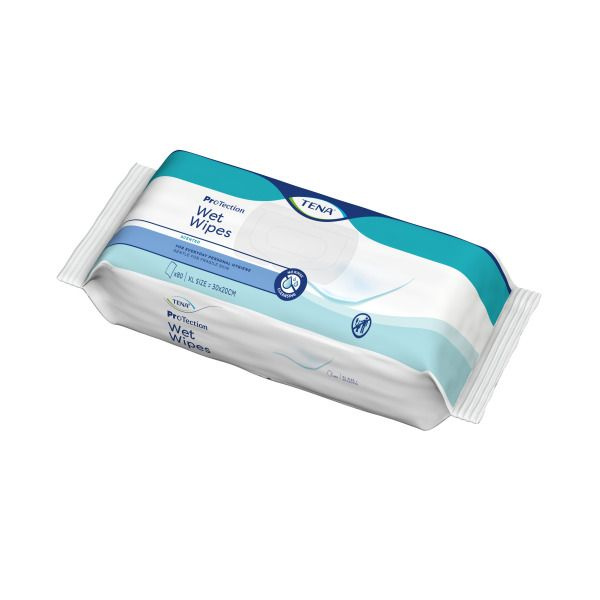 TENA Protect Wet Wipes vlhčené ubrousky 80 kusů