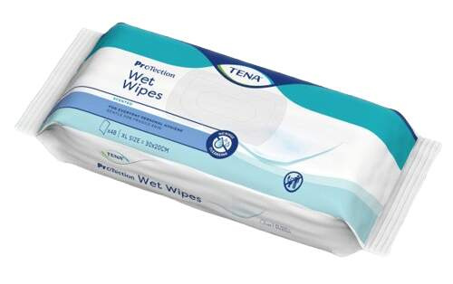TENA Protect Wet Wipes vlhčené ubrousky 80 kusů