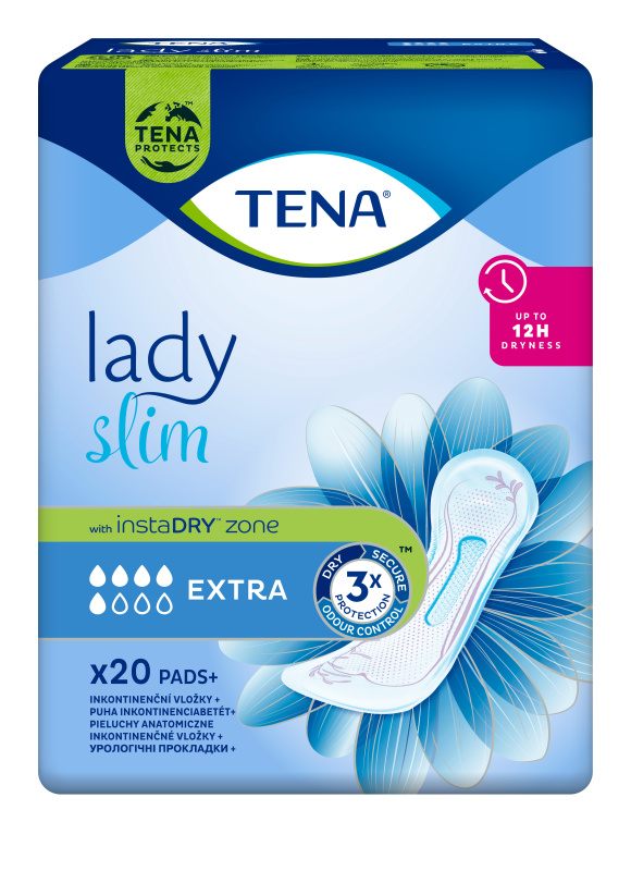 TENA Lady slim extra inkontinenční vložky 20ks 760758