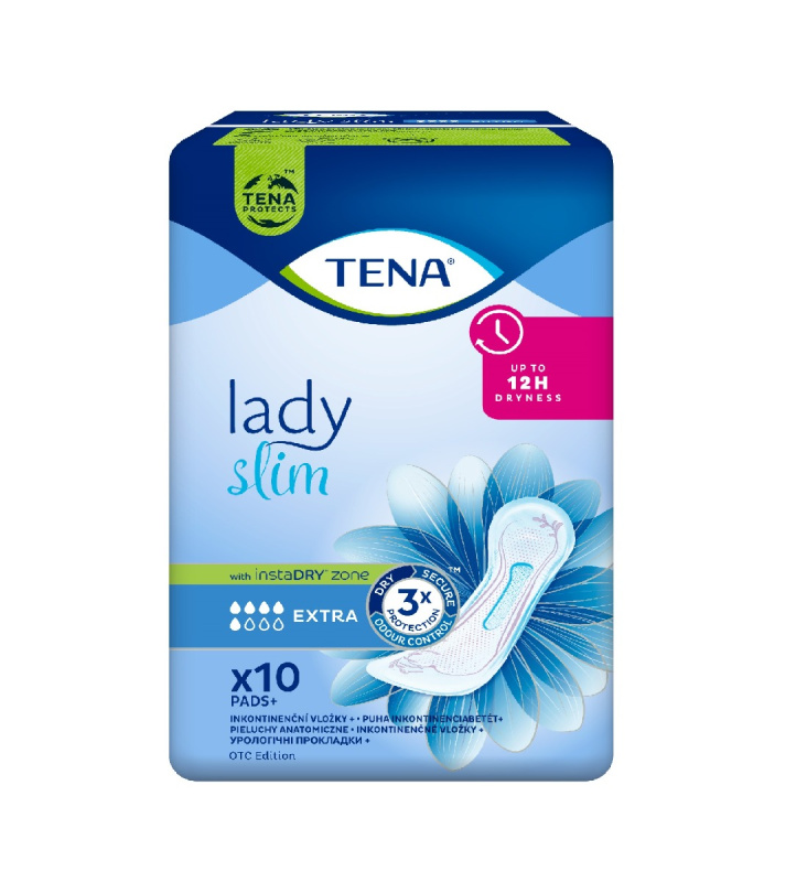 TENA Lady slim extra inkontinenční vložky 10ks 760759