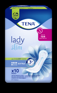 TENA Lady slim extra inkontinenční vložky 10ks 760759