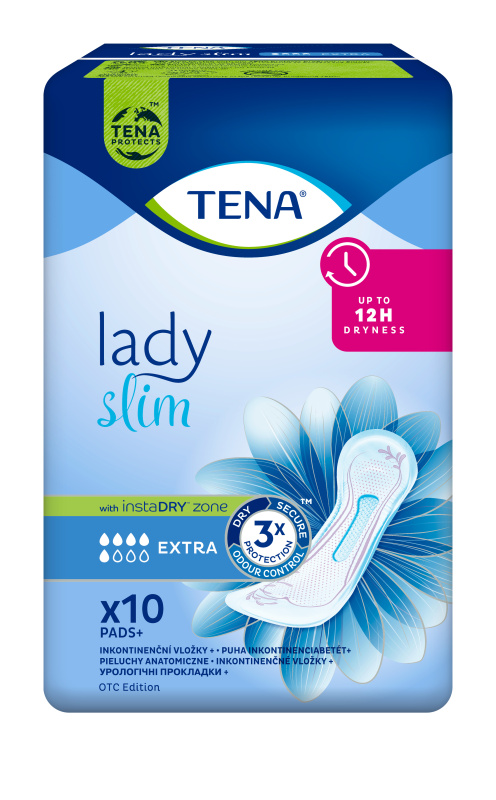 TENA Lady slim extra inkontinenční vložky 10ks 760759