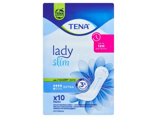 TENA Lady slim extra inkontinenční vložky 10ks 760759