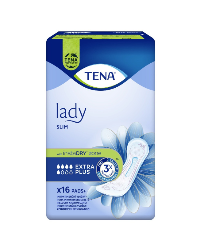 TENA Lady slim extra plus inkontinenční vložky 16ks 761673