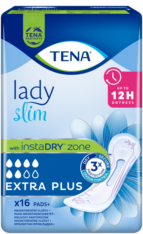 TENA Lady slim extra plus inkontinenční vložky 16ks 761673