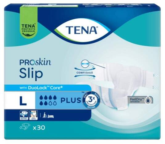 Tena Slip Plus L inkontinenční kalhotky 30 ks