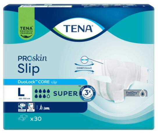 Tena Slip Super L inkontinenční kalhotky 30 ks