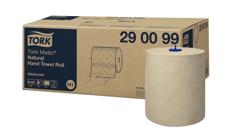 Papírové ručníky v roli Tork Matic - H1, 2vrstvé, 6 rolí