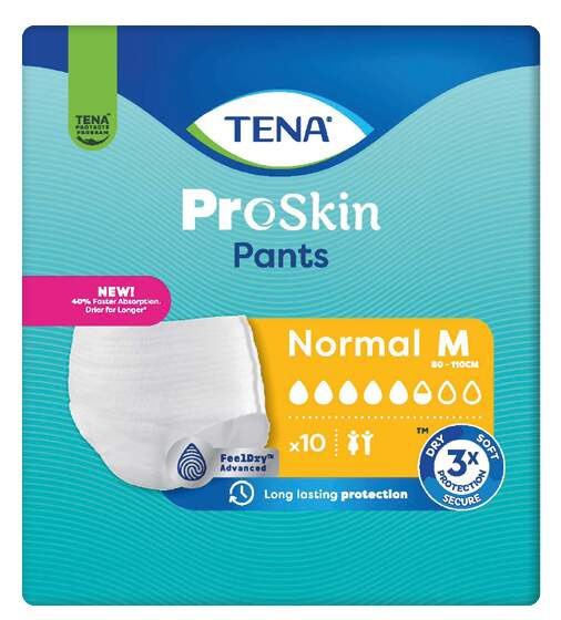 Tena Pants ProSkin Normal M inkontinenční kalhotky 10 ks