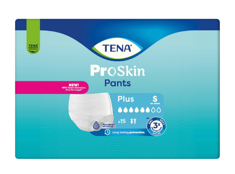 Tena Pants ProSkin Plus S inkontinenční kalhotky 15 ks