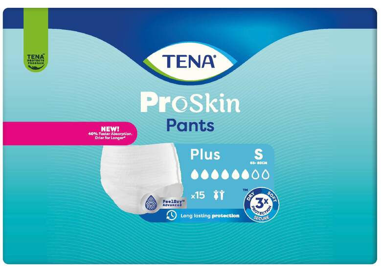 Tena Pants ProSkin Plus S inkontinenční kalhotky 15 ks