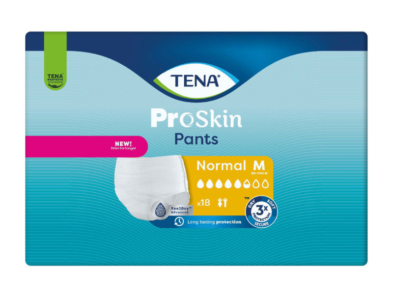 Tena Pants ProSkin Normal M inkontinenční kalhotky 18 ks