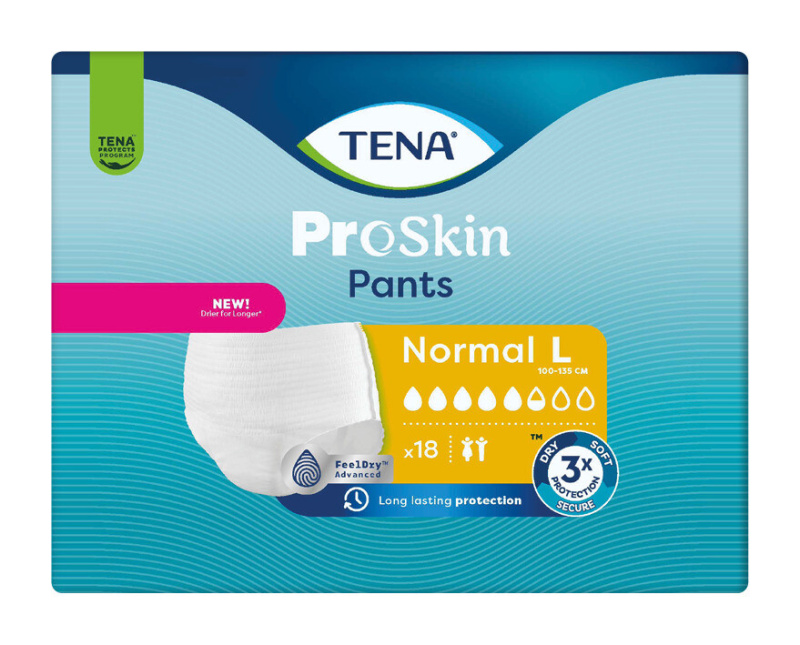 Tena Pants ProSkin Normal L inkontinenční kalhotky 18 ks