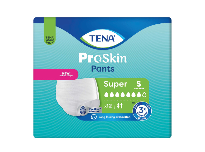 Tena Pants ProSkin Super S inkontinenční kalhotky 12 ks
