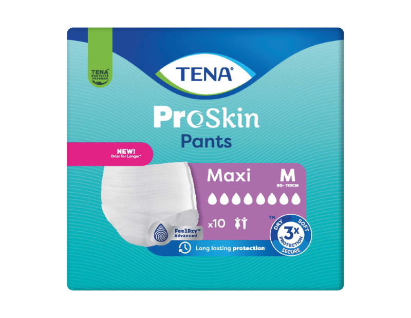 Tena Pants ProSkin Maxi M inkontinenční kalhotky 10 ks