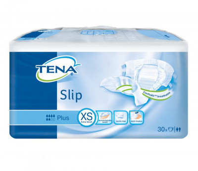 TENA Slip plus inkontinenční kalhotky XS 30 kusů