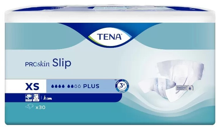 TENA Slip plus inkontinenční kalhotky XS 30 kusů