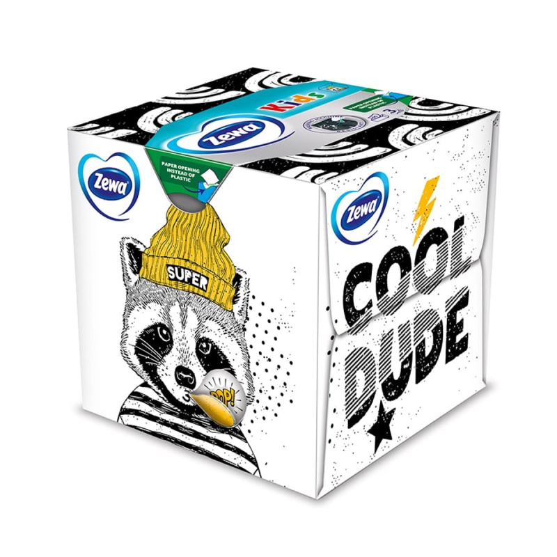Zewa Kids Papírové kapesníky 3vrstvé box