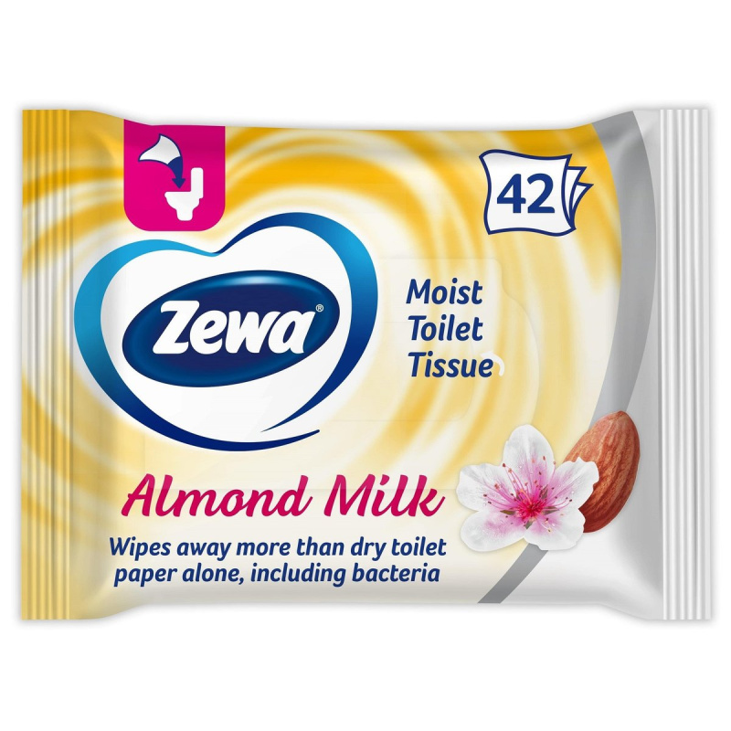 Zewa Almond Milk vlhčený toaletní papír