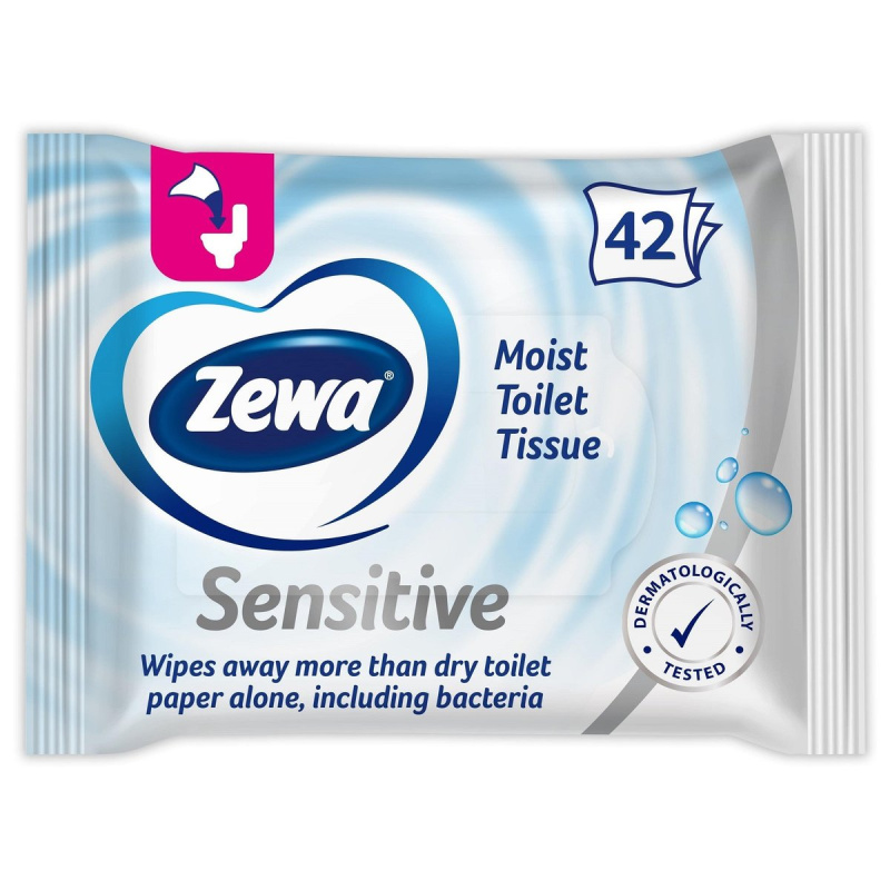 Zewa Sensitive vlhčený toaletní papír