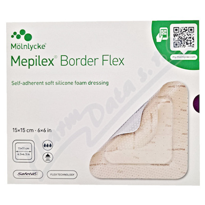 Krytí Mepilex Border Flex 15x15cm 5 ks