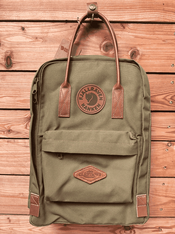 Carnilove Kanken bag No. 2 Laptop 15 Foliage Green