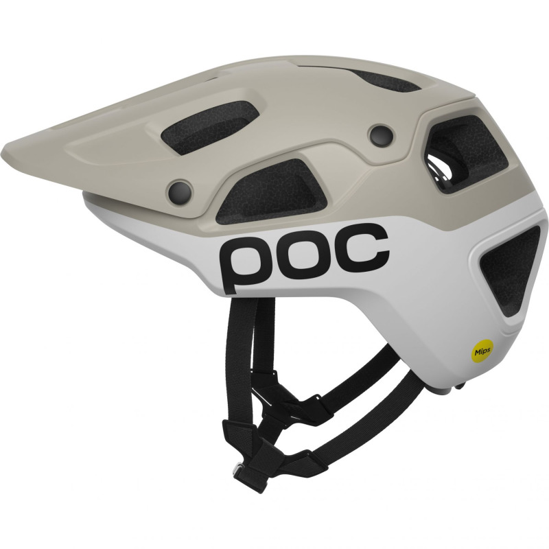 POC Cularis Pure, cyklistická helma, mineral grey/hydrogen white matt