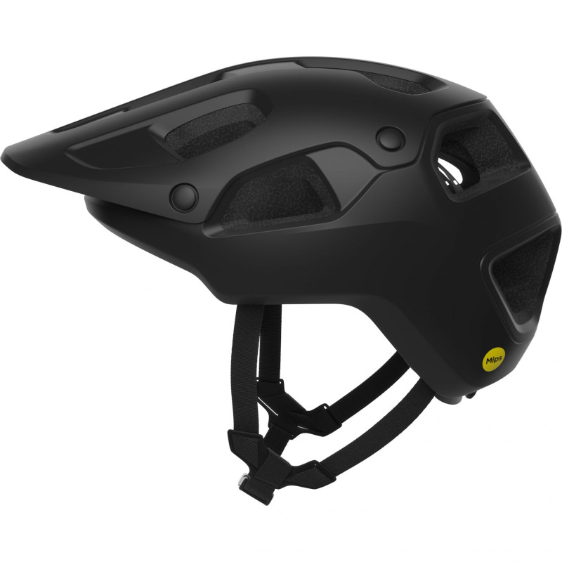 POC Cularis Pure, cyklistická helma, uranium black matt