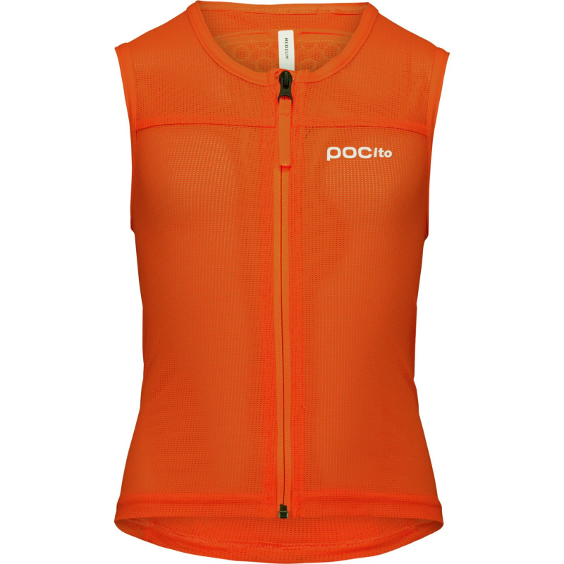 POCito VPD Air Vest, chránič zad, junior, oranžová