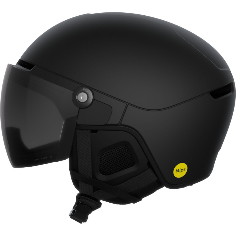 POC Obex Visor, lyžařská helma s hledím, uranium black matt
