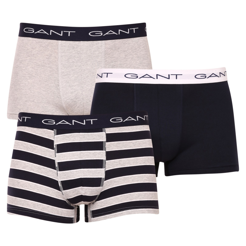 3PACK pánské boxerky Gant vícebarevné (902233403-94) M, trenky / trenýrky