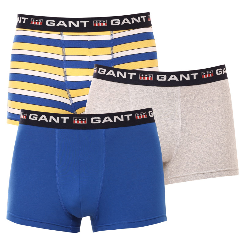3PACK pánské boxerky Gant vícebarevné (902313073-447) M, trenky / trenýrky