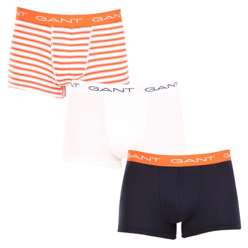 3PACK pánské boxerky Gant vícebarevné (902323013-852) M, trenky / trenýrky