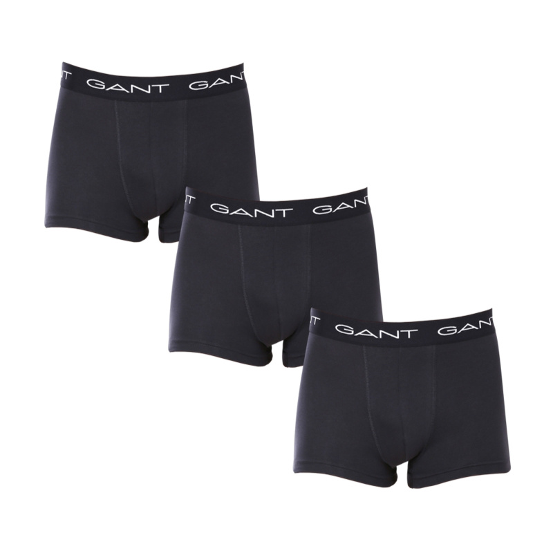 3PACK pánské boxerky Gant černé (900013003-005) M, trenky / trenýrky
