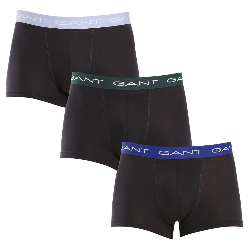 3PACK pánské boxerky Gant černé (902333003-005) M, trenky / trenýrky