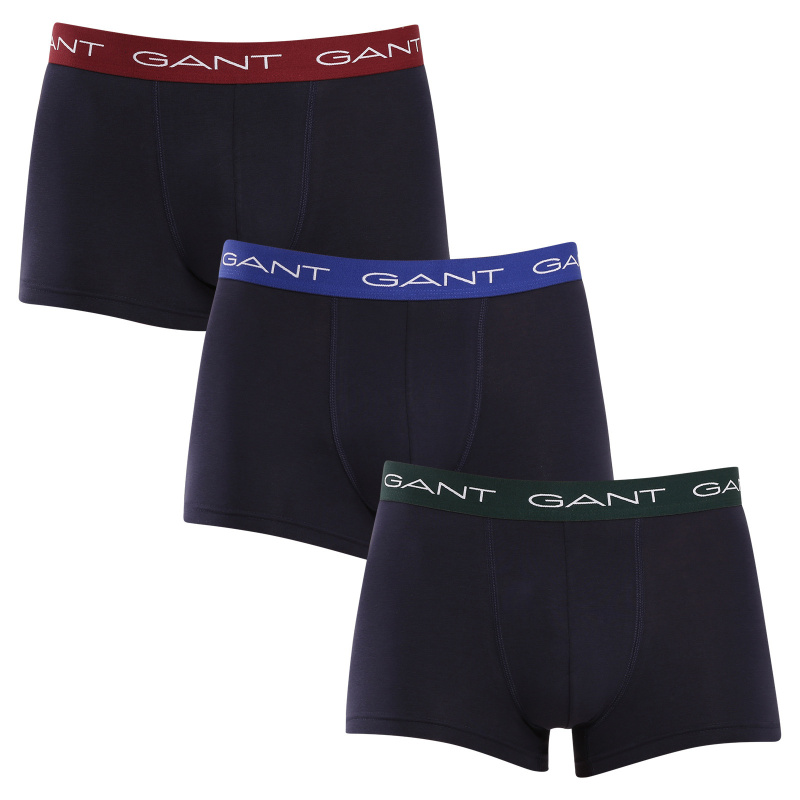 3PACK pánské boxerky Gant modré (902333003-604) M, trenky / trenýrky