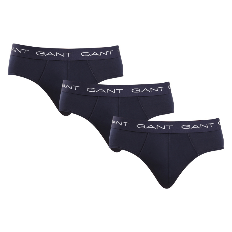 3PACK pánské slipy Gant modré (900013001-405) M