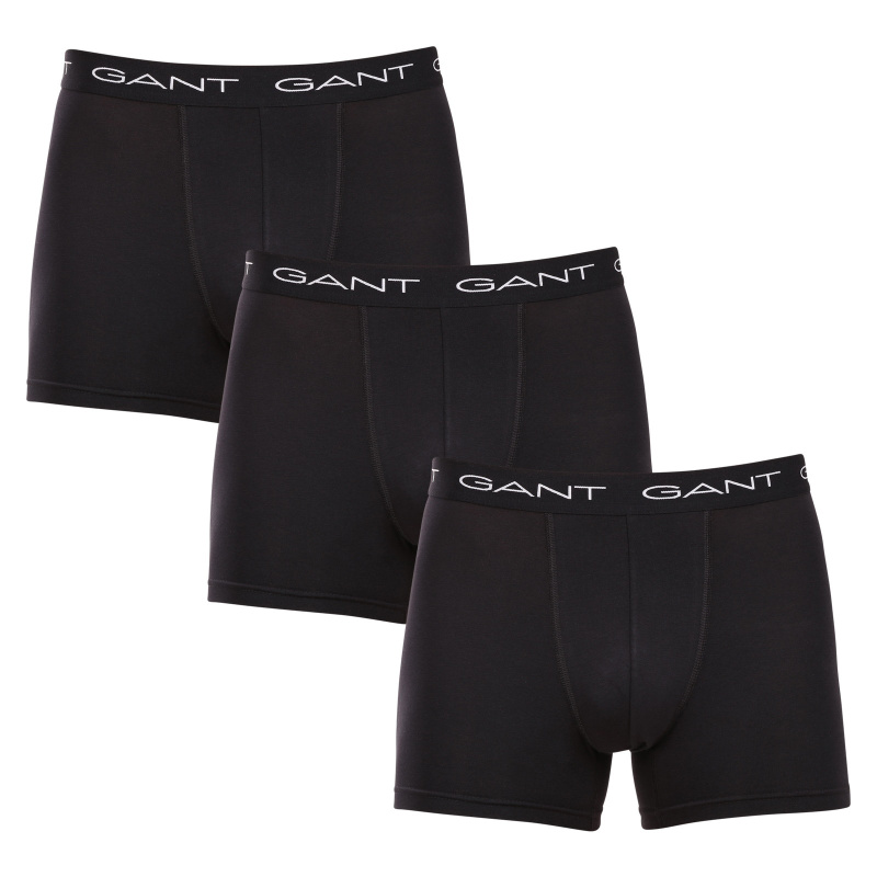 3PACK pánské boxerky Gant černé (900013004-005) M, trenky / trenýrky